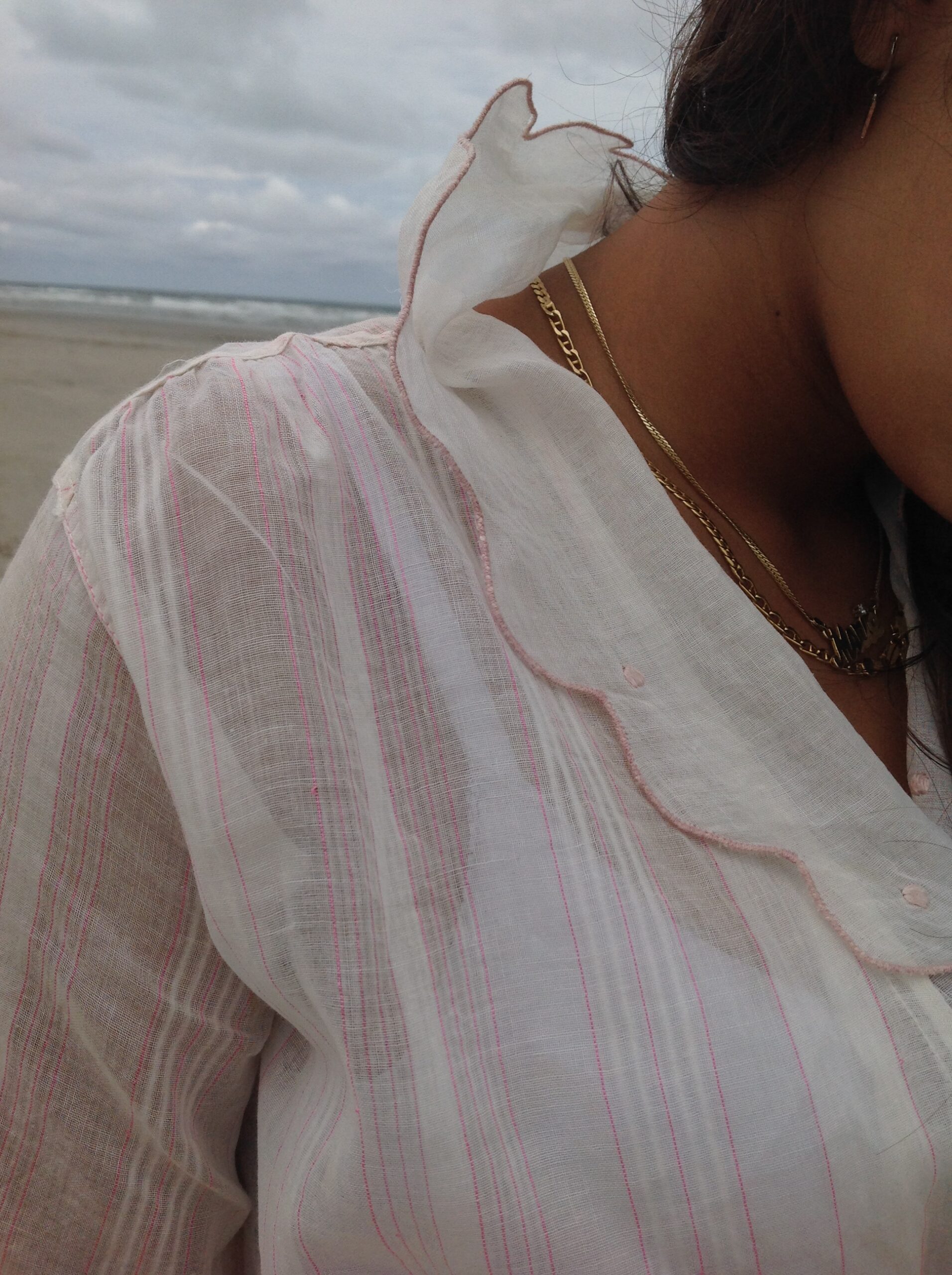 Antique Victorian Blouse and Edwardian Skirt | Matching Set - Image 6