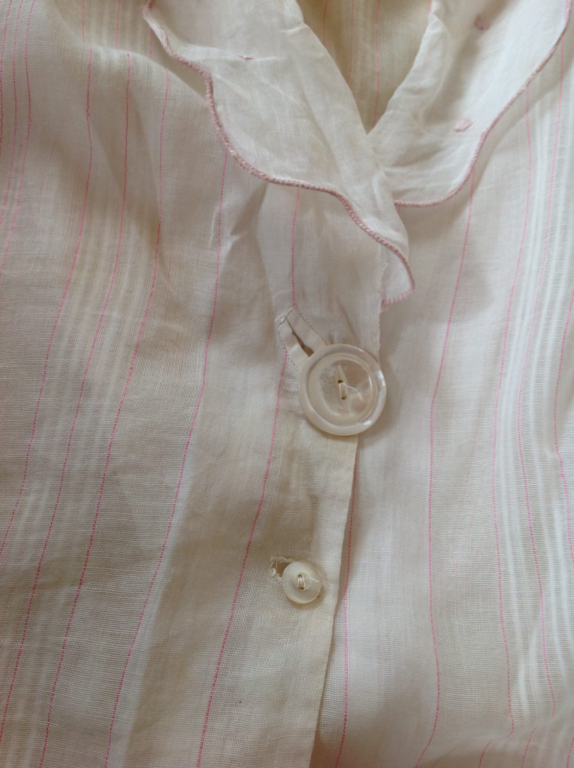 Antique Victorian Blouse and Edwardian Skirt | Matching Set - Image 9