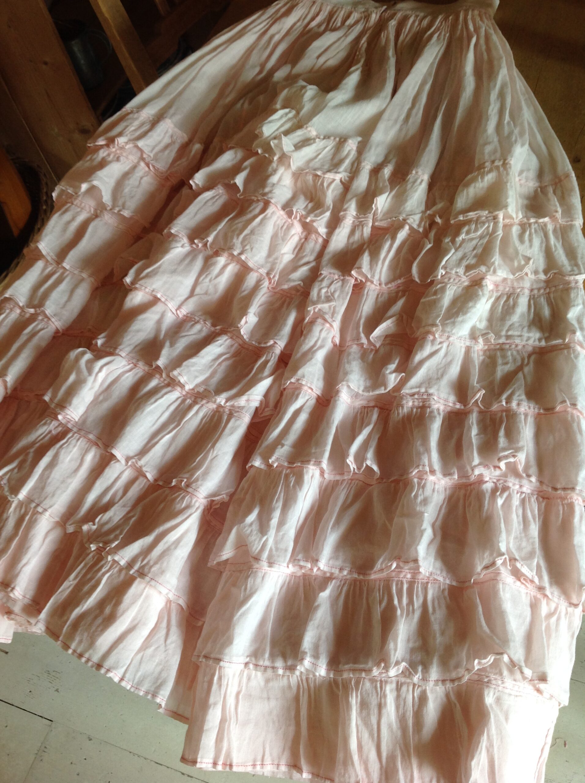 Antique Victorian Blouse and Edwardian Skirt | Matching Set - Image 13