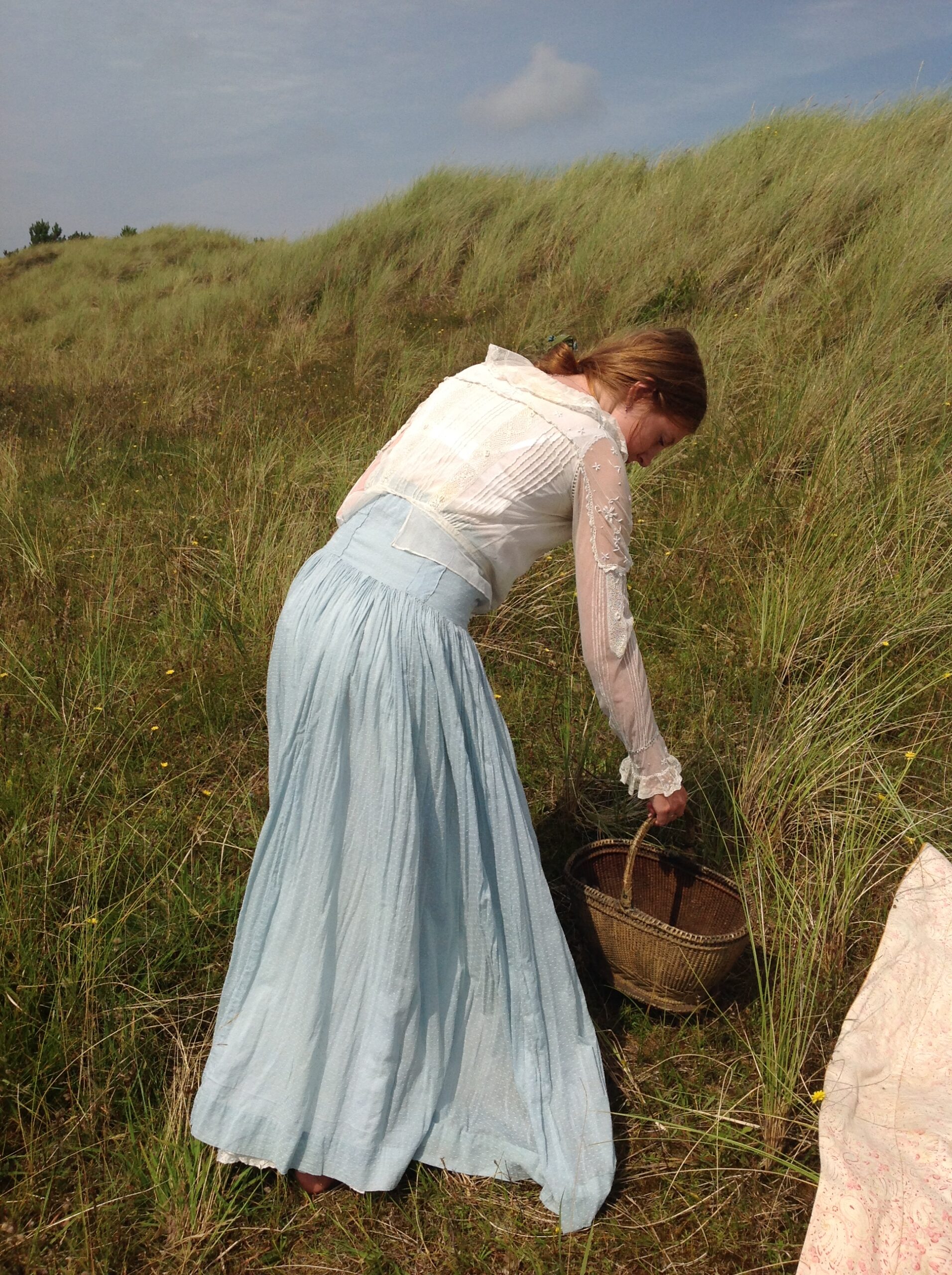 Antique Tulle Lace Bridal Blouse, Wedding Top - Image 6