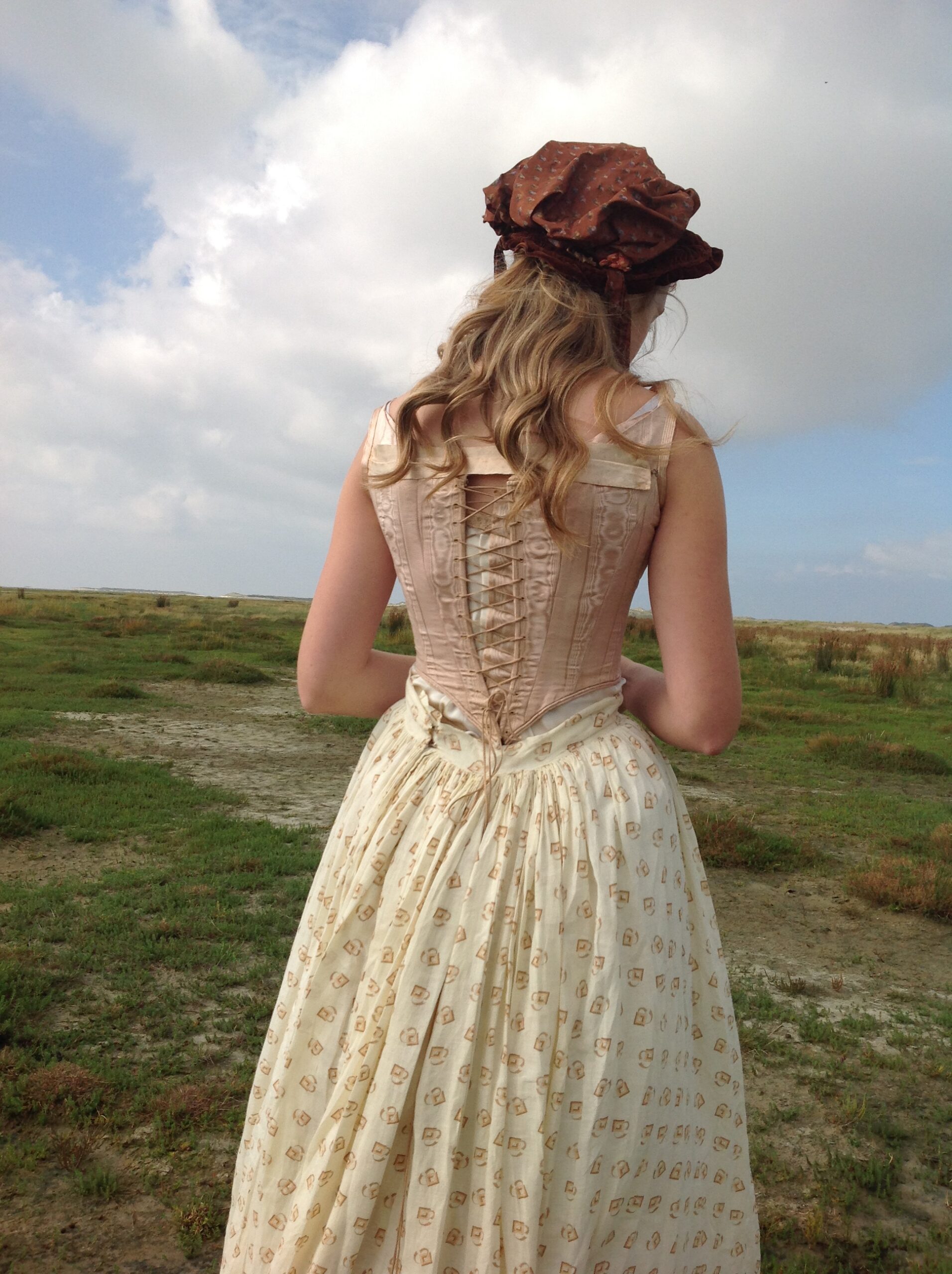 Gracious Calico Print Skirt from the 1880s - Image 4