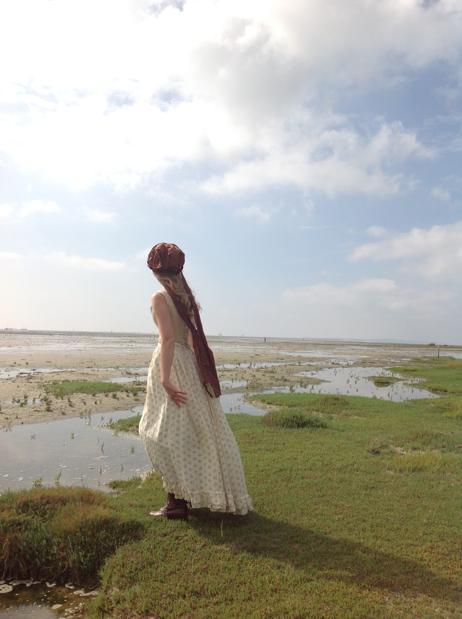 Gracious Calico Print Skirt from the 1880s - Image 10