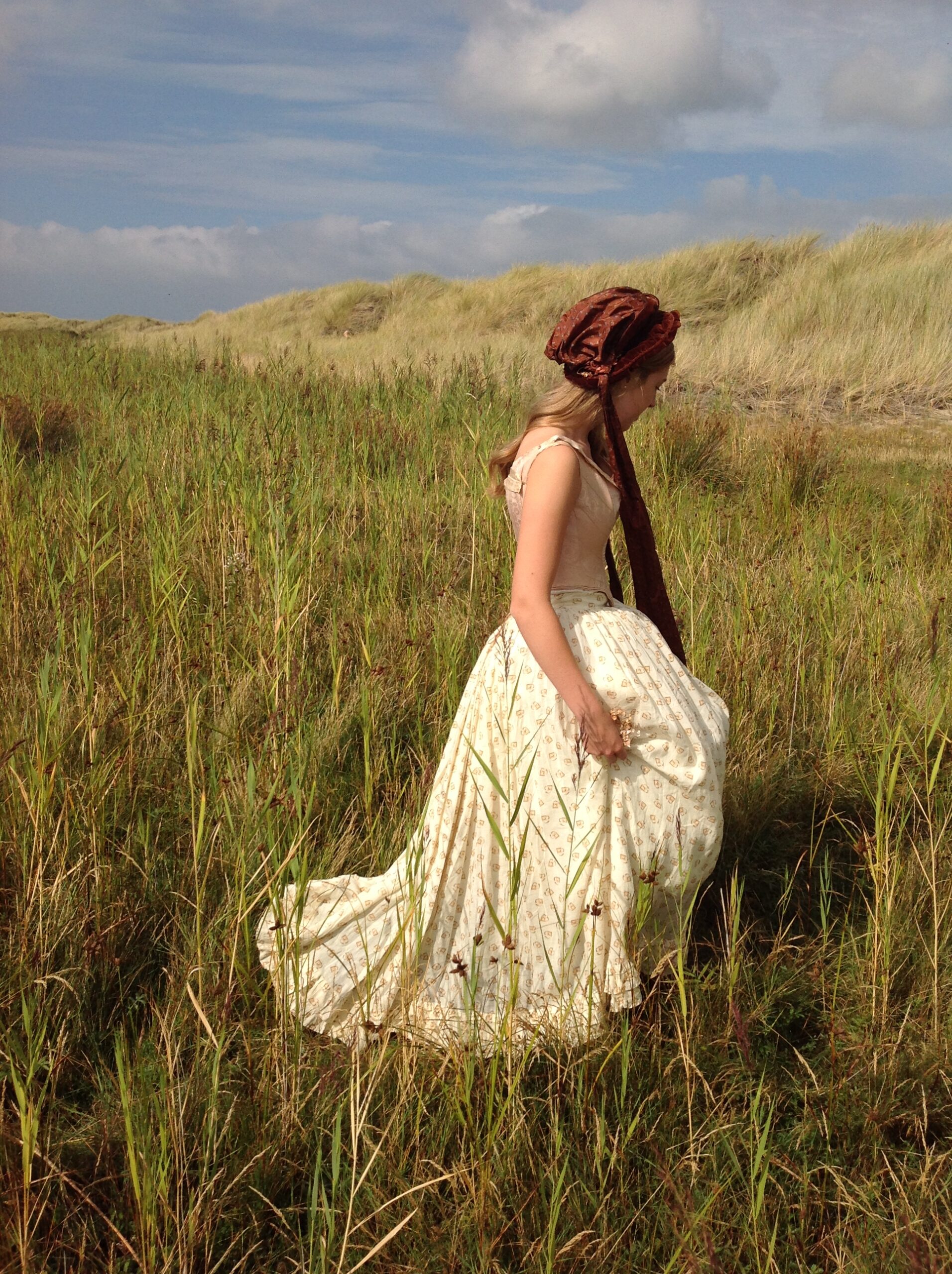 Gracious Calico Print Skirt from the 1880s - Image 2