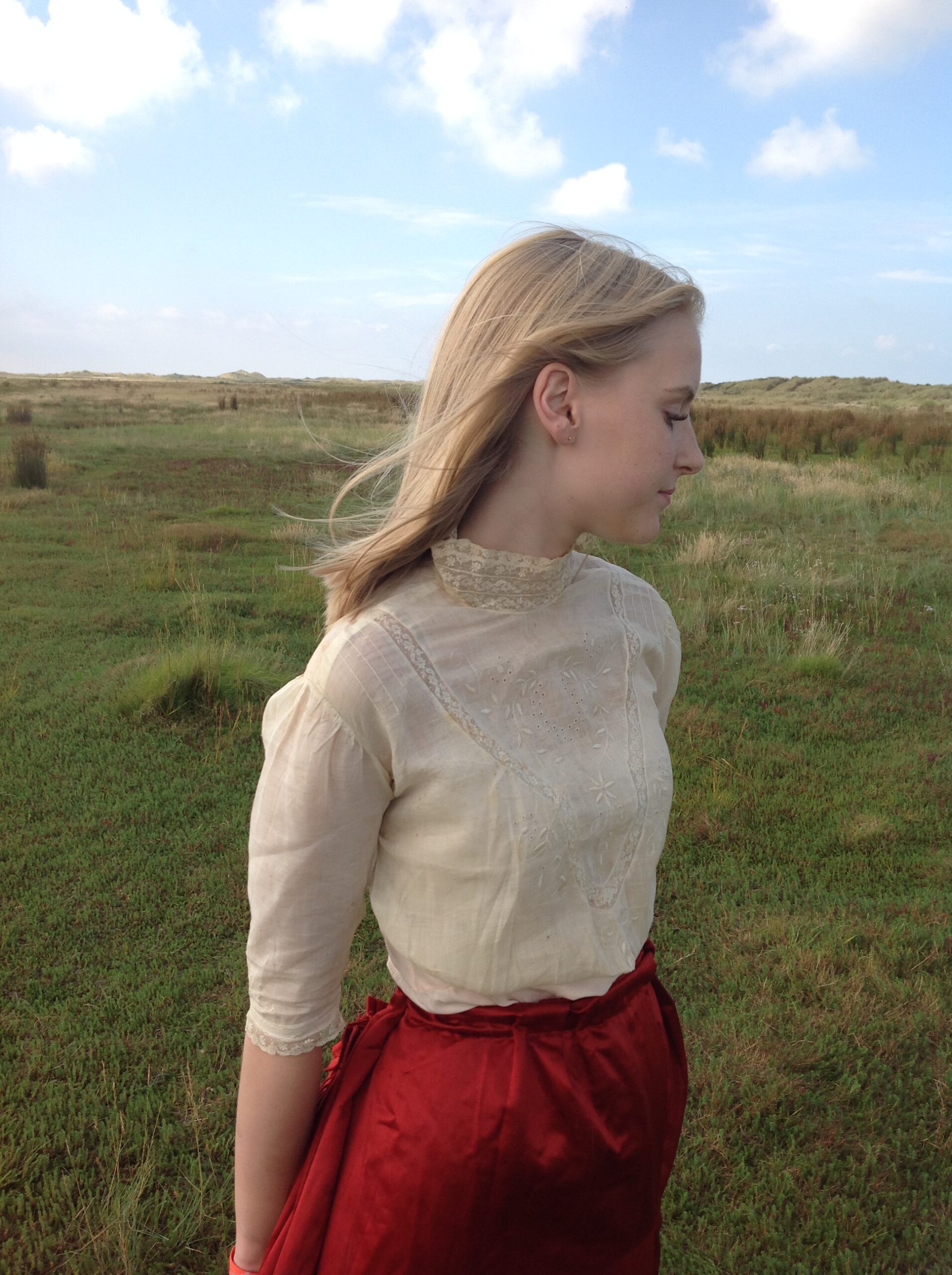 1870s Cotton Blouse - Image 5