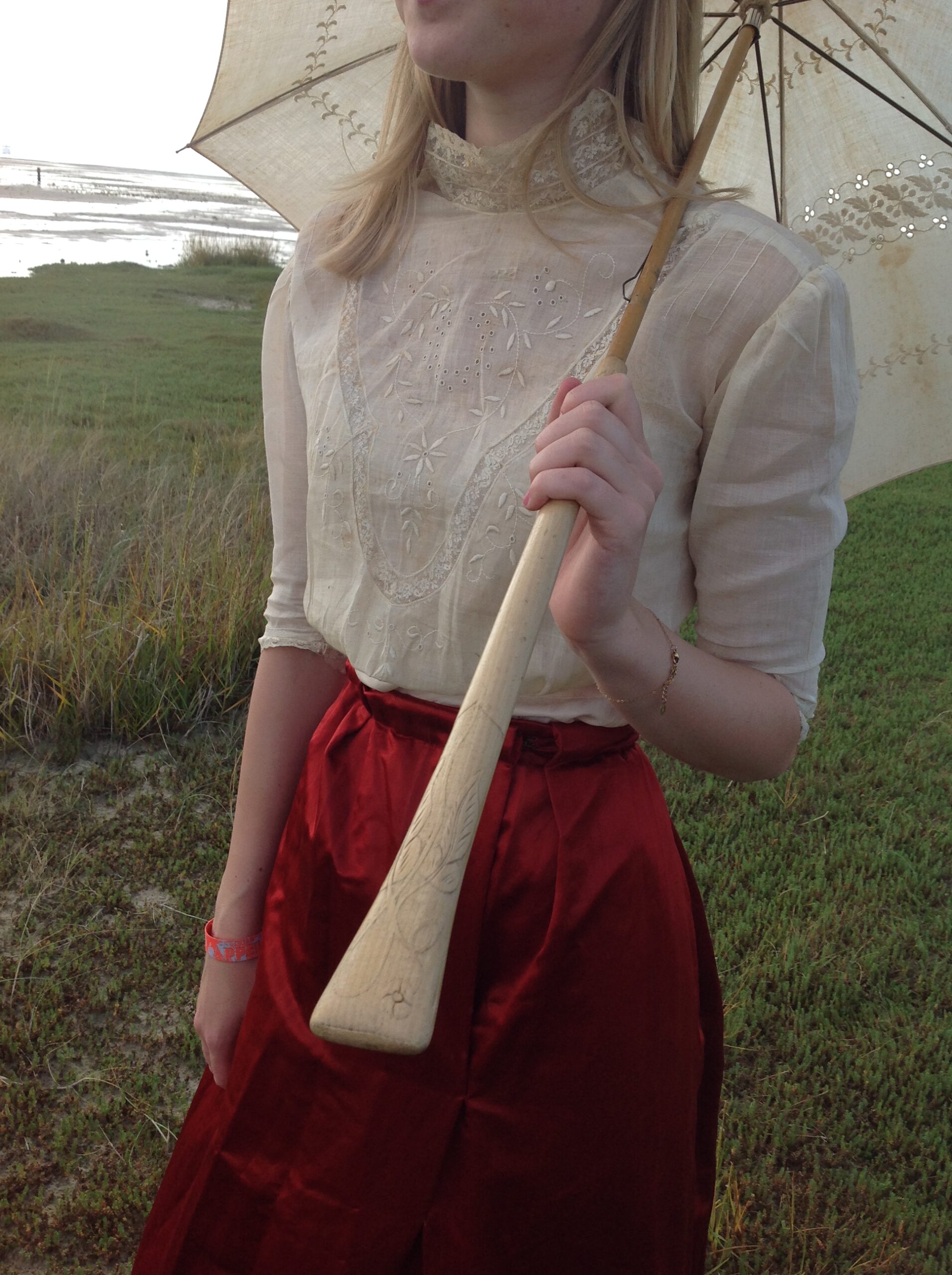 1870s Cotton Blouse - Image 2